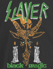 Camiseta Slayer Black Magic Trash Metal Band Rare T-shirt 80s Vintage Distressed till salu  Toimitus osoitteeseen Sweden