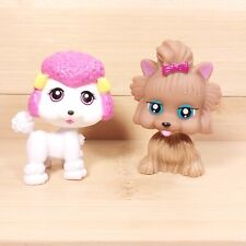 Lote 2 My Pet Pals Puppy Dog Toys Chic Boutique Mini 2" Figuras Animais de Estimação Poodle Marrom comprar usado  Enviando para Brazil