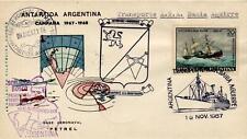 Usado, Argentina Antarctic pr.c. Campana 1967/68 2 cachet+2 diff.canc. B.Aguire+Petrel comprar usado  Enviando para Brazil