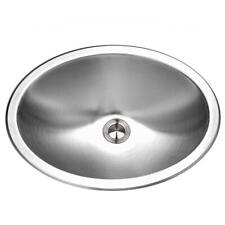 HOUZER CH-1800-1 Opus Oval Bowl Bathroom Sink 17.75" x 13.56" Stainless Steel for sale  Shipping to South Africa