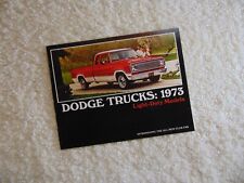 1973 dodge pickup for sale  Utica