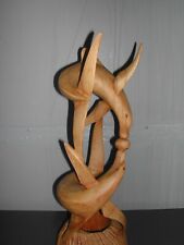 Ancienne sculpture bois d'occasion  Brax