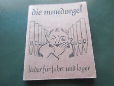 Mundorgel liederbuch fahrt gebraucht kaufen  Deutschland
