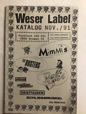 Weser label katalog gebraucht kaufen  Sarstedt