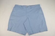 LACOSTE Men's 36 Regular Fit Light Blue Gabardine Bermuda 8" Chino Shorts for sale  Shipping to South Africa