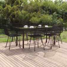 qiangxing 7 Piece Patio Dining Set  Dining Table Set Patio Table and Chairs L5E9, used for sale  Shipping to South Africa