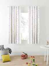 Used, John Lewis Polka Dots Hidden Tab Top Blackout Children Curtains W165Drop182cm for sale  Shipping to South Africa