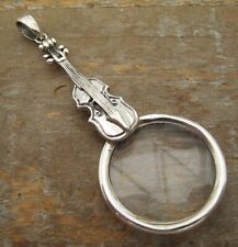 antique silver magnifying glass for sale  UK