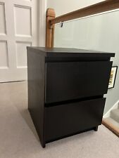 black bedside cabinet for sale  DORKING