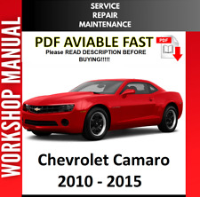 Chevrolet Camaro 2010 2011 2012 2014 2015 servicio manual taller de reparación segunda mano  Embacar hacia Argentina
