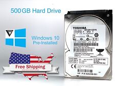 Disco duro interno SATA de 500 GB HDD 2,5" con Windows 10 Pro instalado, usado segunda mano  Embacar hacia Argentina