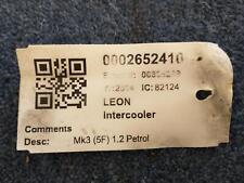 Seat leon intercooler for sale  SKELMERSDALE