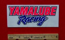 YAMAHA YAMALUBE RACING Vintage Motocross STICKER Decal YZ125 YZ250 R1 R6 FZR400R for sale  Shipping to South Africa