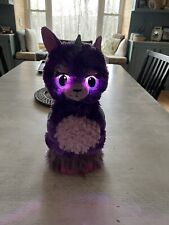 Grande 14" Roxo Hatchimal Llamacorn Pelúcia Eletrônica Voz/Luzes Frete Grátis, usado comprar usado  Enviando para Brazil