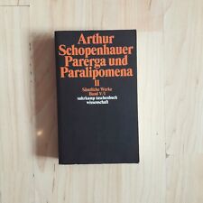 Arthur schopenhauer parerga gebraucht kaufen  Wiesloch