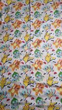 Pokemon double bedding for sale  LEICESTER