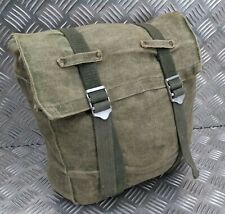 Usado, Bolsa lateral genuína vintage edição militar resistente lona mochila alforje CVG2 comprar usado  Enviando para Brazil