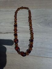 Natural amber necklace for sale  CHRISTCHURCH