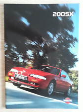 Nissan 200 brochure for sale  BOURNE