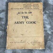 War department cookbook for sale  Saint Cloud