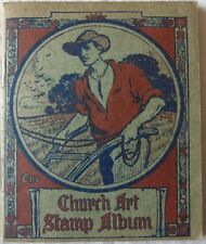 Vintage Church Art Stamp Album With 51 of 59 Stamps for sale  Shipping to South Africa