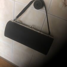 Black evening handbag for sale  WALSALL