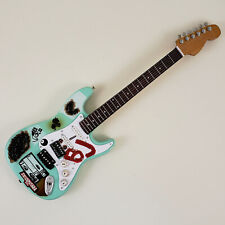 Usado, Modelo de Guitarra Mini Miniatura Billie Joe Armstrong Green Day Signature BJ Azul segunda mano  Embacar hacia Argentina