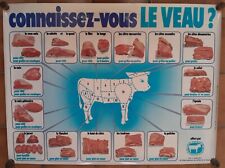 Connaissez veau affiche d'occasion  Les Rosiers-sur-Loire