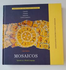 Mosaicos Español como Lengua Mundial 5a Edición Anotada Edición Instructor segunda mano  Embacar hacia Argentina