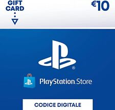 10€ Eur PlayStation codice prepagato < 10 EURO PSN Network PS4 PS3 PS Vita - IT usato  Settimo Milanese