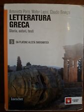 Letteratura greca. storia usato  Milano