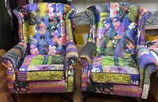 Patchwork armchairs for sale  LONDON