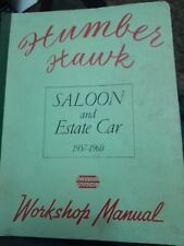 Humber hawk manual for sale  SOUTHEND-ON-SEA