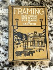 1913, MARCO, MANUAL PRÁCTICO, CONSTRUCCIÓN, editado por W. RADFORD, ILUSTRADO segunda mano  Embacar hacia Argentina