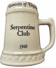 1948 UNIVERSITY OF VIRGINIA THE SERPENTINE CLUB CANECA TANKARD SIGMA PHI SOCIETY comprar usado  Enviando para Brazil