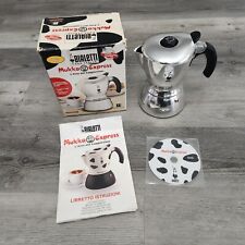 Bialetti Mukka Express Stove Top Espresso Cappuccino 2 Cup Coffee Maker for sale  Shipping to South Africa