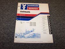 1977 Evinrude 9.9 15 HP Outboard Motor Shop Service Repair Manual Guide Book for sale  Shipping to South Africa