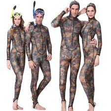 One Piece Wetsuit Skins Long Sleeve Spearfishing Diving Suit with Camouflage New for sale  Shipping to South Africa