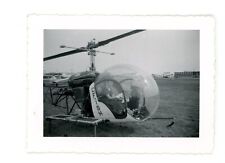 Mulher no Helicóptero Bell 47, foto vintage PWA encontrada comprar usado  Enviando para Brazil