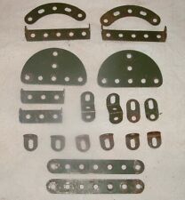 MECCANO MECHANISED ARMY BRACKETS STRIPS PLATES for sale  Shipping to South Africa