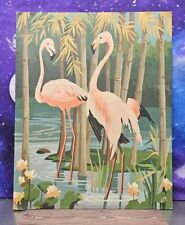 Vintage painting flamingo for sale  Lakeland