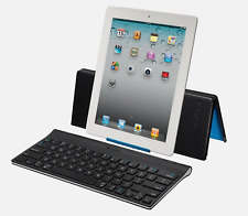 Teclado sem fio Logitech iPad Air Pro 9.7, 12.9, 11 e mini 2, 3 com capa de suporte comprar usado  Enviando para Brazil