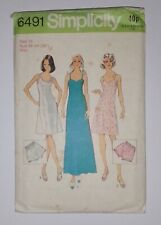 Vintage simplicity 6491 for sale  LEICESTER