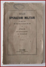 Libro antico militaria usato  Biella