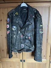 men diesel jacket leather for sale  ABERDARE