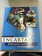 Microsoft Encarta Reference Suite 2001 Complete for PC Windows - Never Used, used for sale  Shipping to South Africa