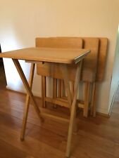 foldable wood table for sale  Fairfax