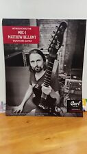 MATTHEW BELLAMY CORT GUITARS MBC-1 GUITAR  PRINT AD 11 X 8.5   L2 for sale  Shipping to South Africa