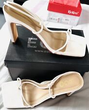 White heels square for sale  ROMFORD