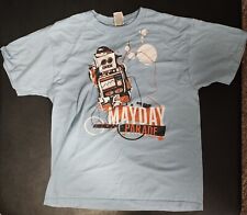 Usado, Camiseta Mayday Parade Robot Pop Punk Rock Band (2007) Grande Azul Claro comprar usado  Enviando para Brazil